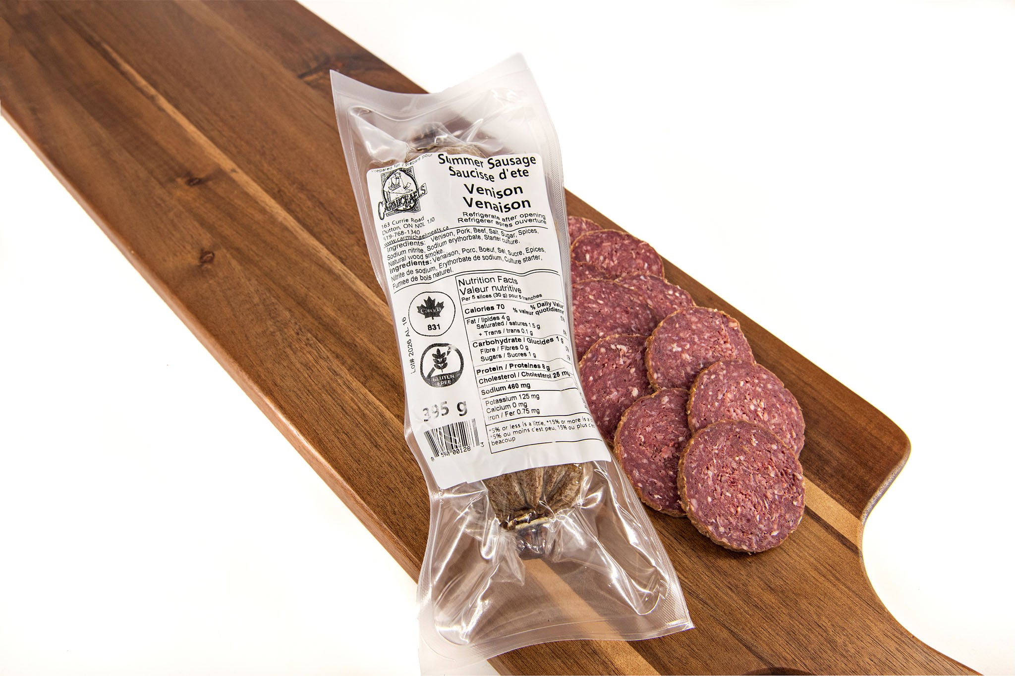 Amish Style Bagged Summer Sausage